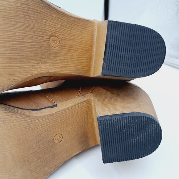 Orly Tan Slouch Short Cowgirl Western Boot 8 - Picture 5 of 8